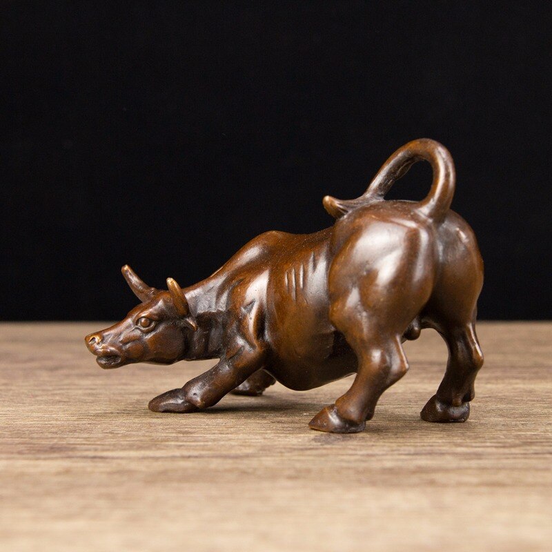 ESCULTURA WALL STREET BRONZE