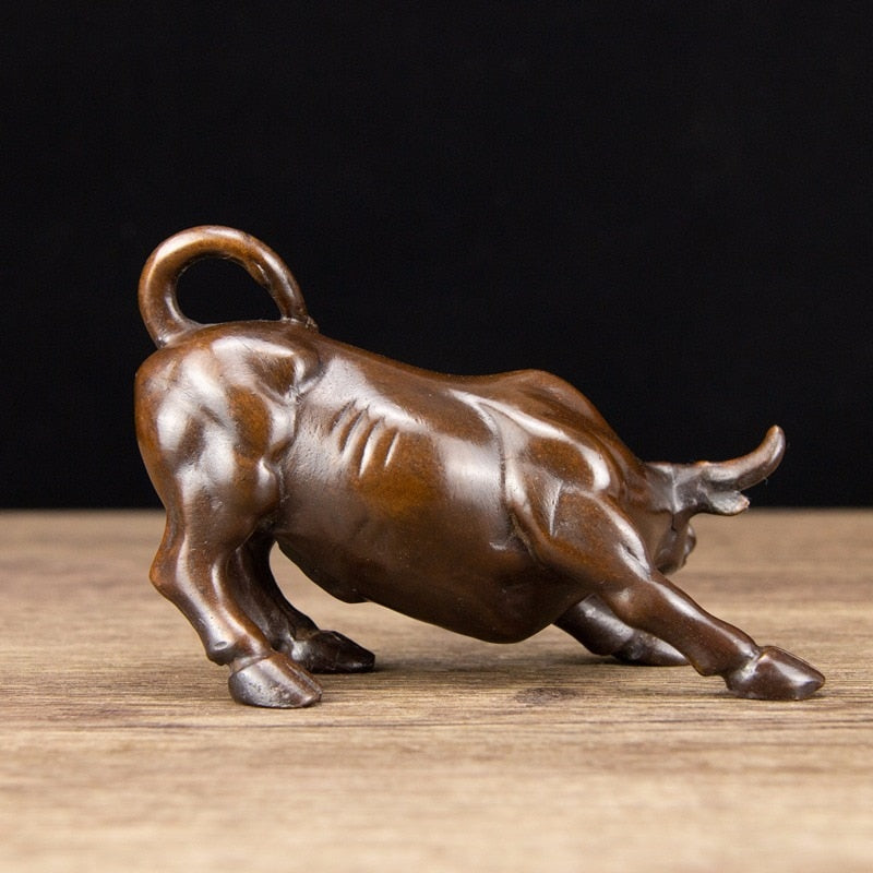 ESCULTURA WALL STREET BRONZE