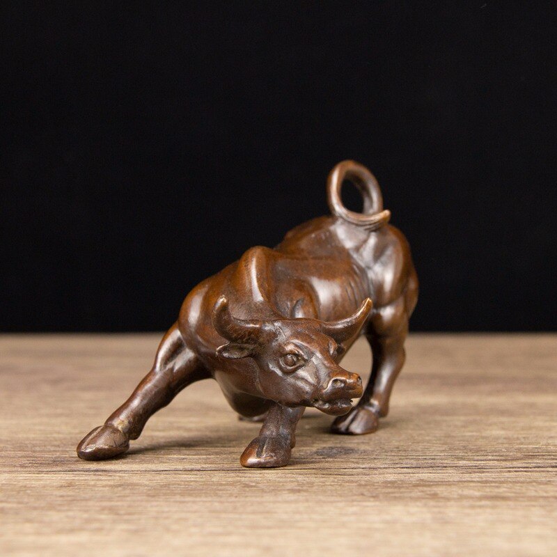 ESCULTURA WALL STREET BRONZE