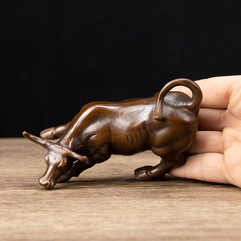 ESCULTURA WALL STREET BRONZE