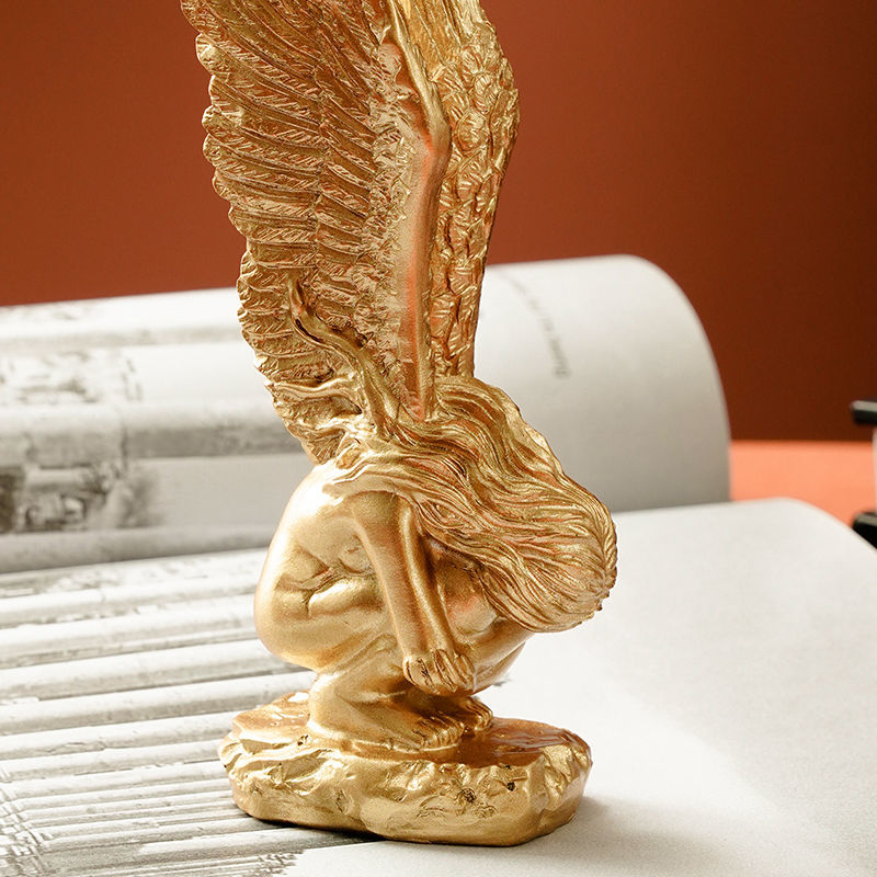 ESCULTURA GUARDIÃO DOURADO