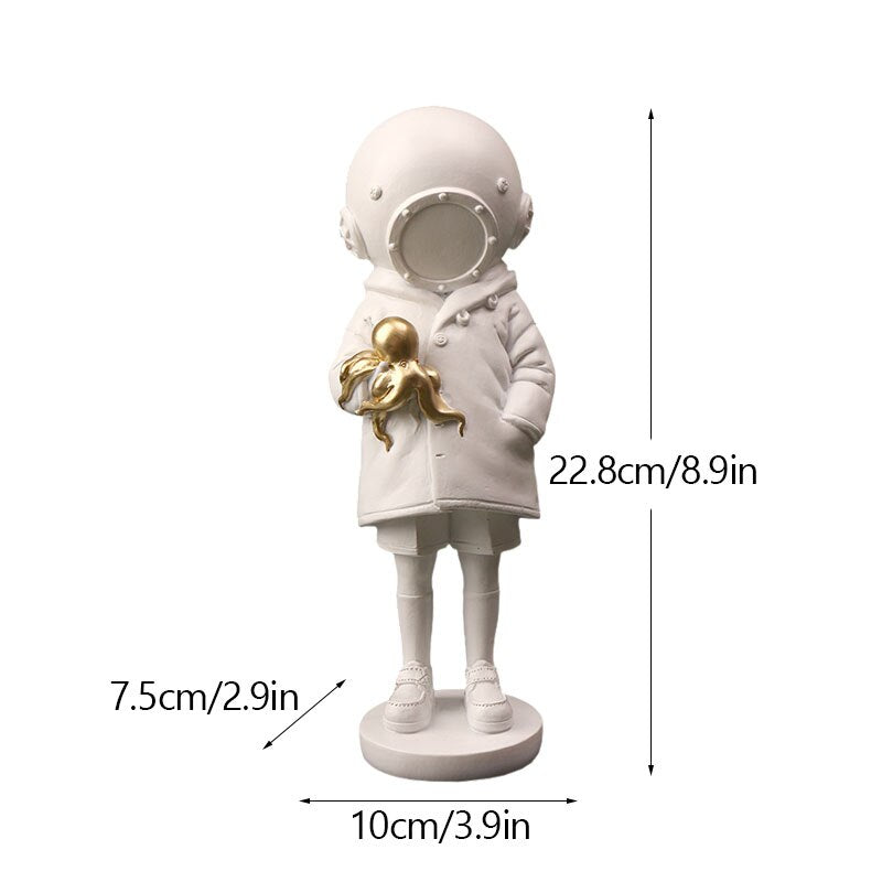 ESCULTURA MERGULHADORA