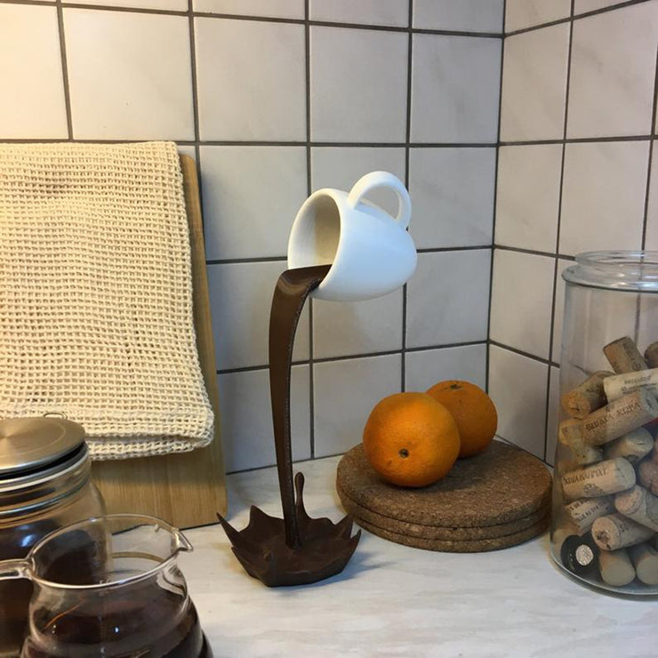 ESCULTURA CAFÉ COM POEMA