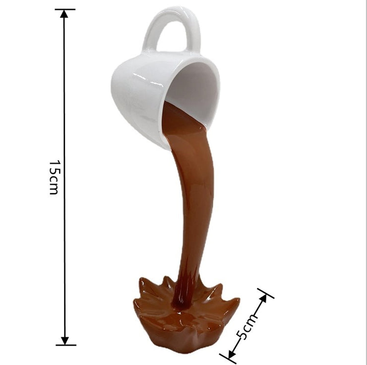 ESCULTURA CAFÉ COM POEMA