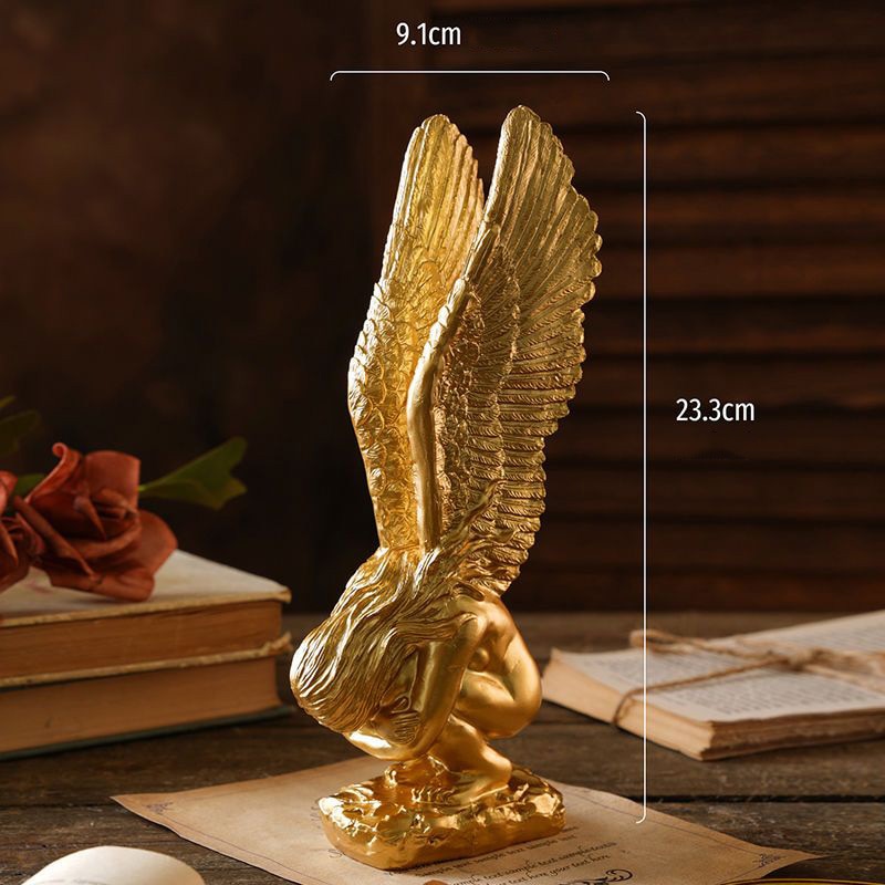 ESCULTURA GUARDIÃO DOURADO