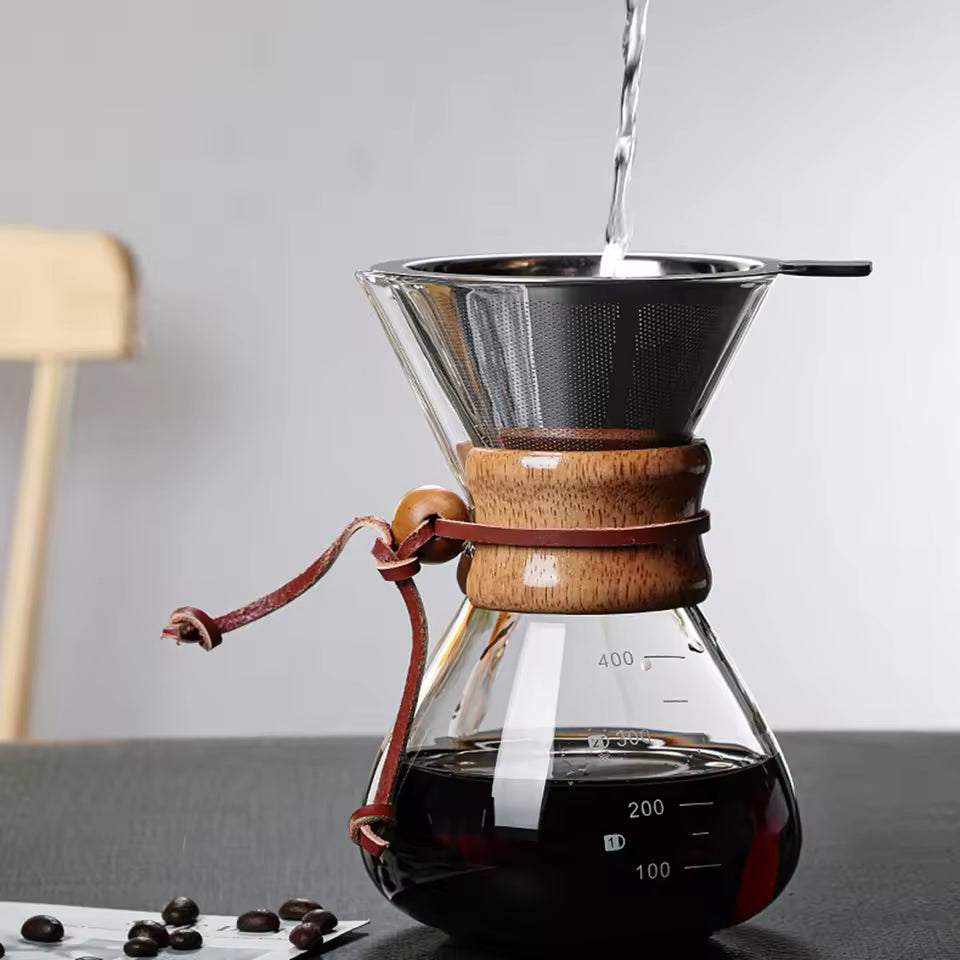 CAFETEIRA CRISTAL VETRO