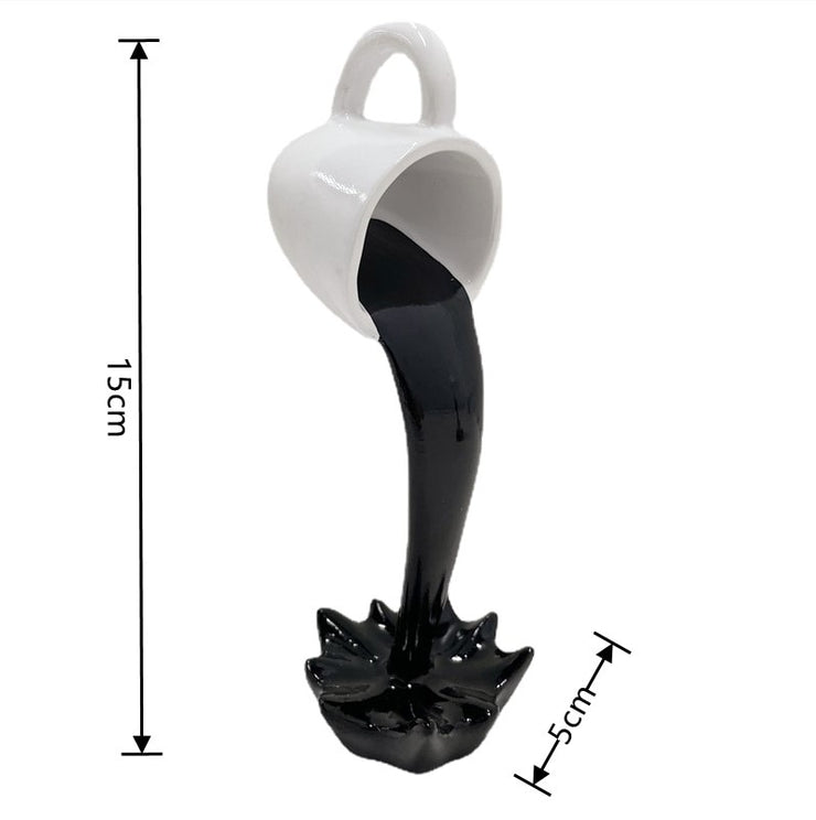 ESCULTURA CAFÉ COM POEMA