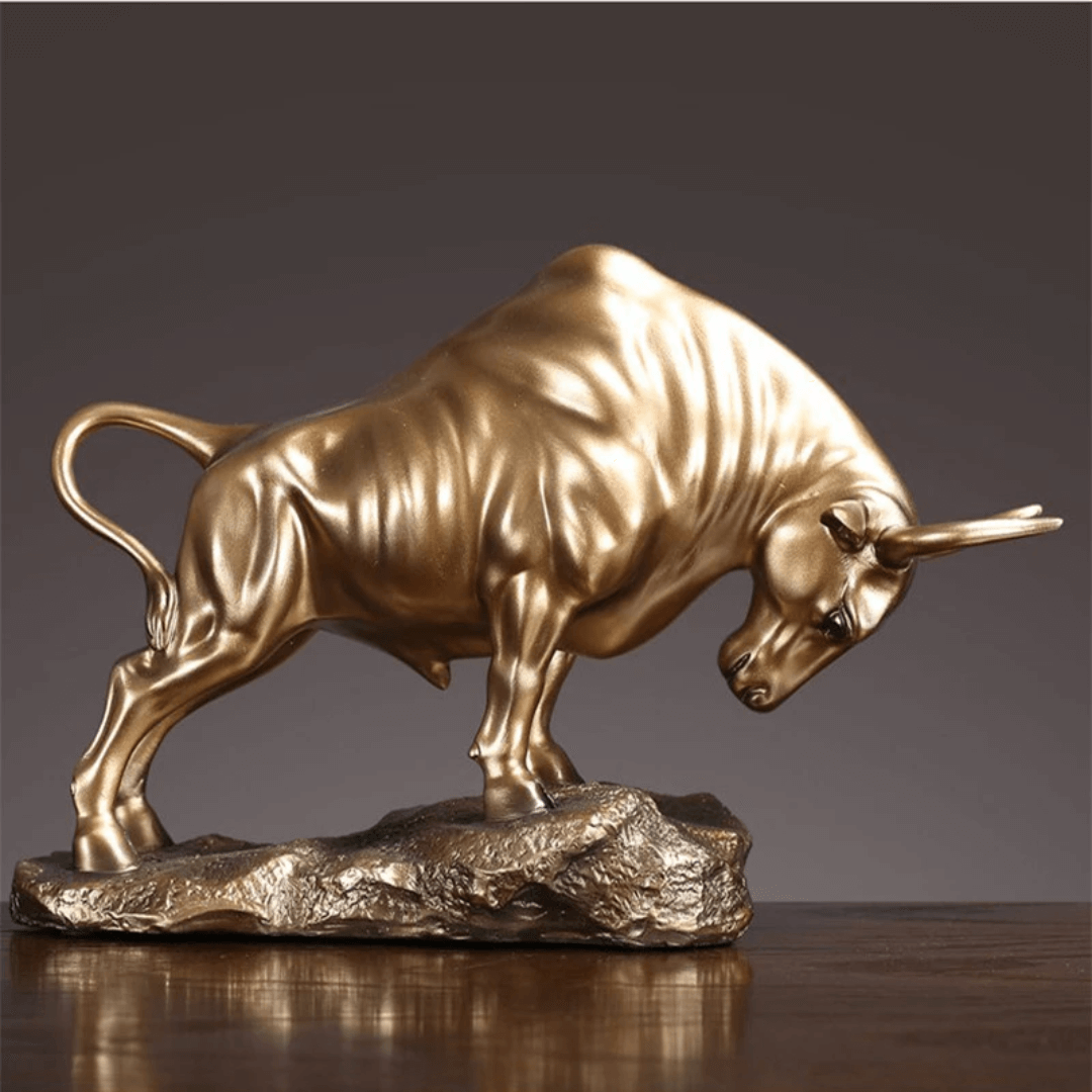 ESCULTURA TOURO DA PROSPERIDADE
