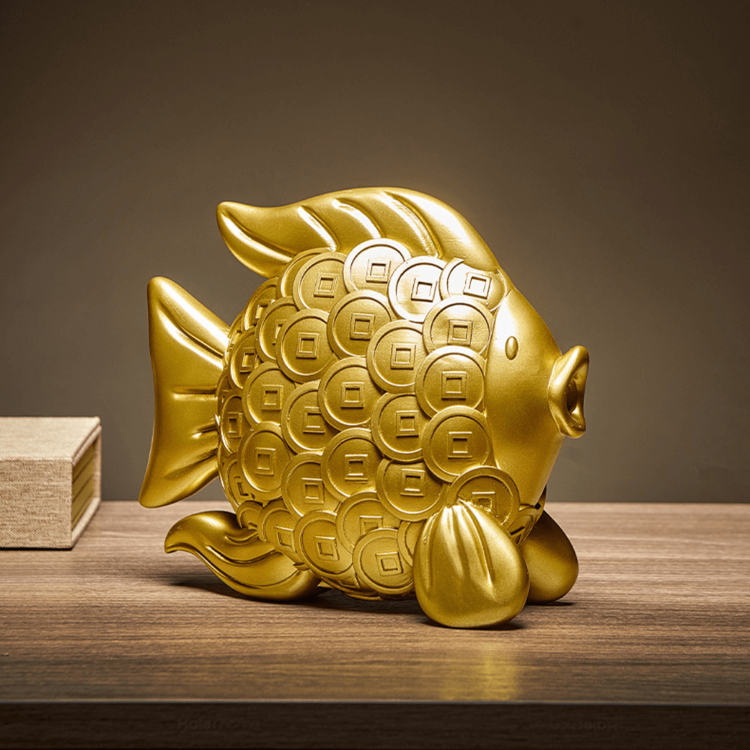 ESCULTURA PEIXE DA FORTUNA