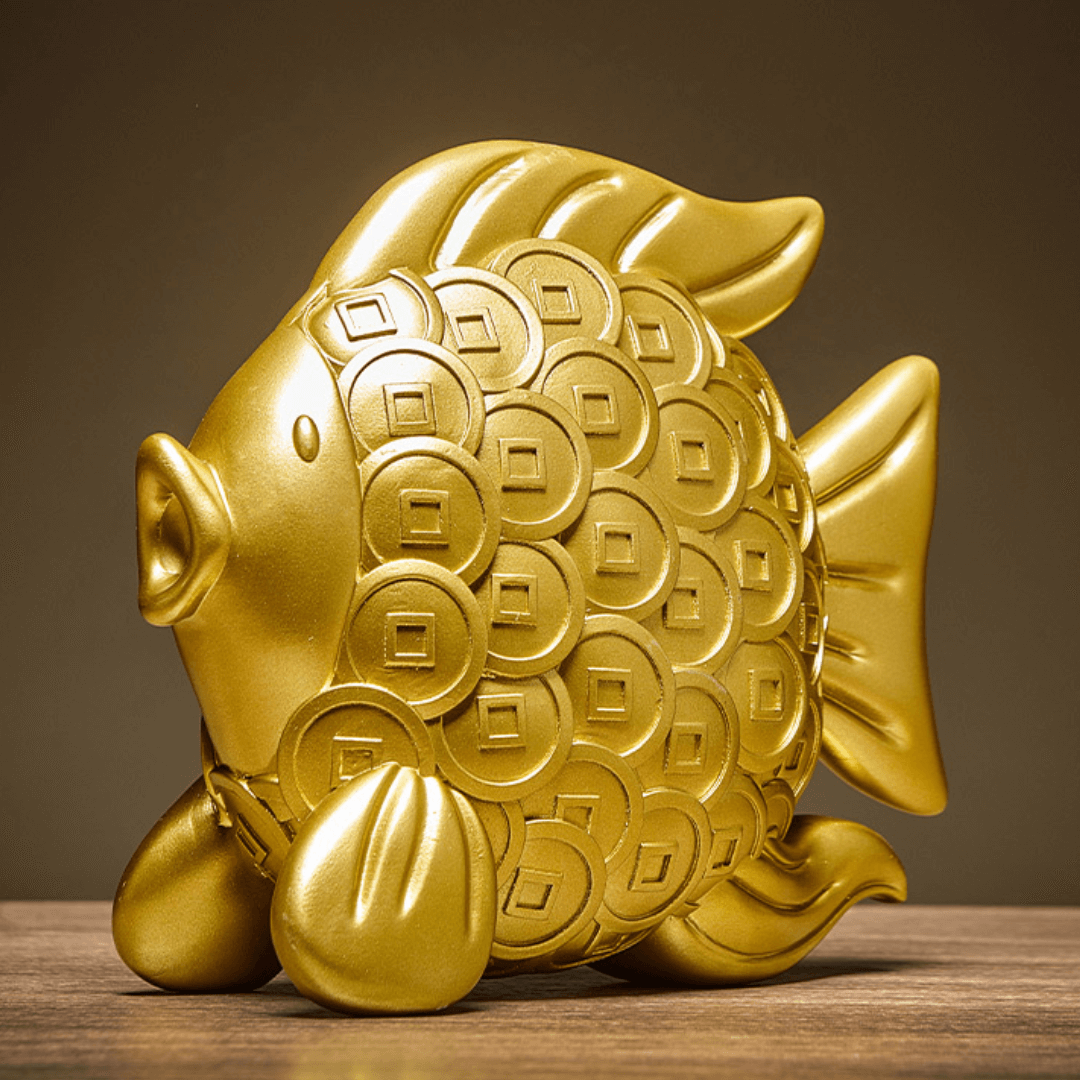 ESCULTURA PEIXE DA FORTUNA