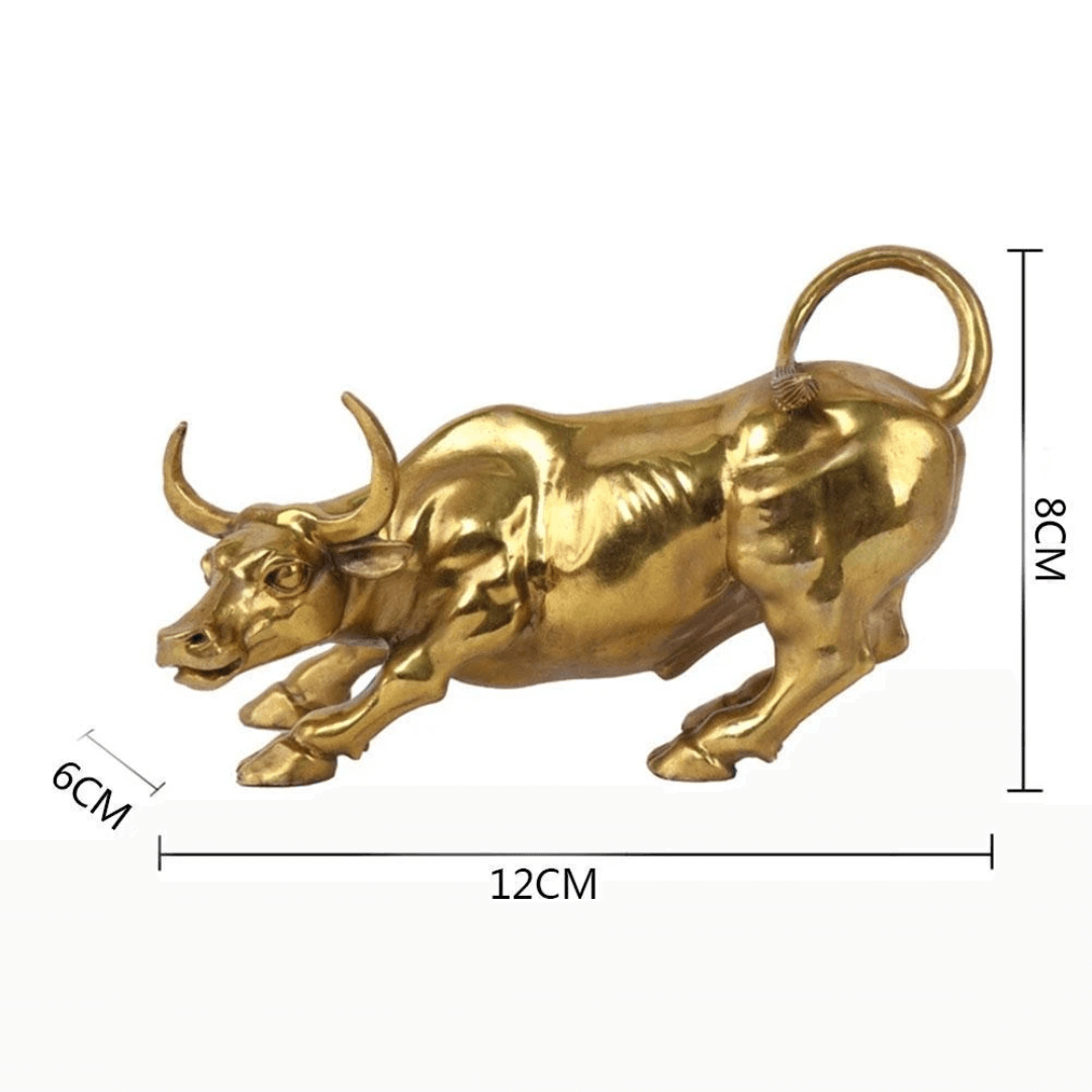 ESCULTURA WALLSTREET COBRE
