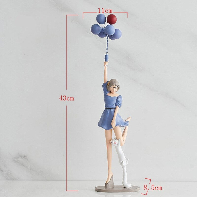 ESCULTURA "BALLOON GIRL"