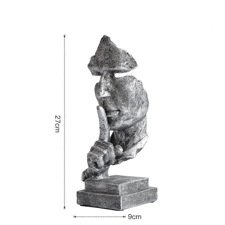 ESCULTURA "PODER DO SILÊNCIO" - Loja Caravela