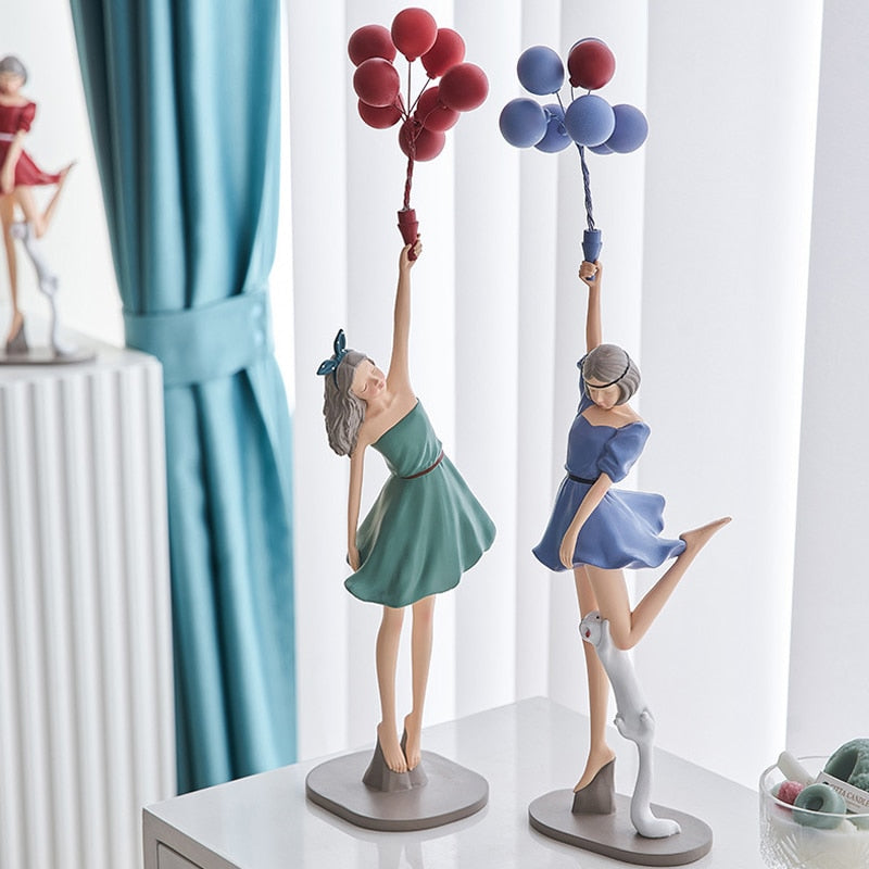 ESCULTURA "BALLOON GIRL"