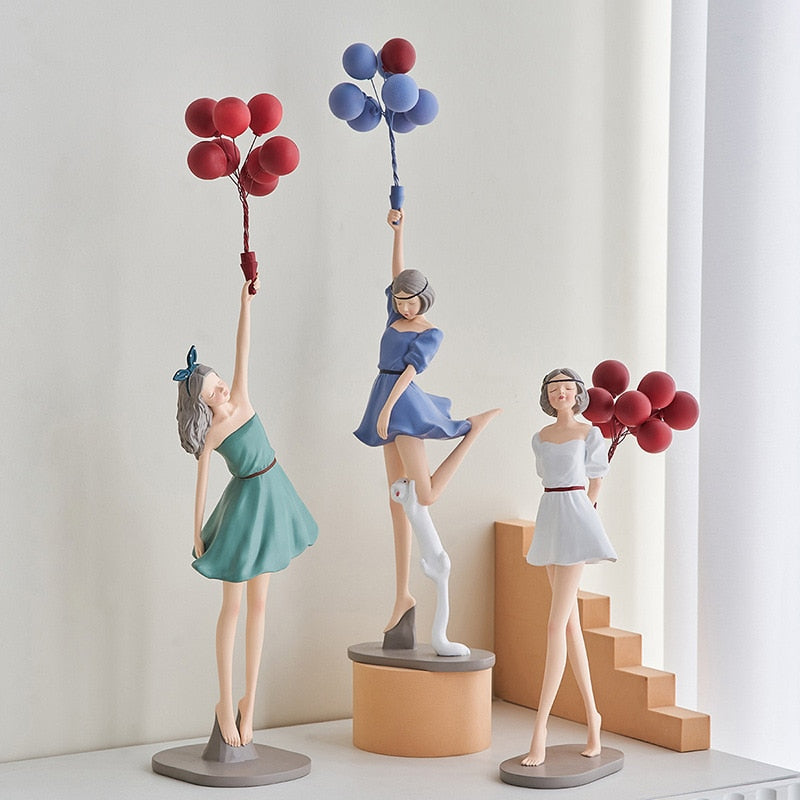 ESCULTURA "BALLOON GIRL"