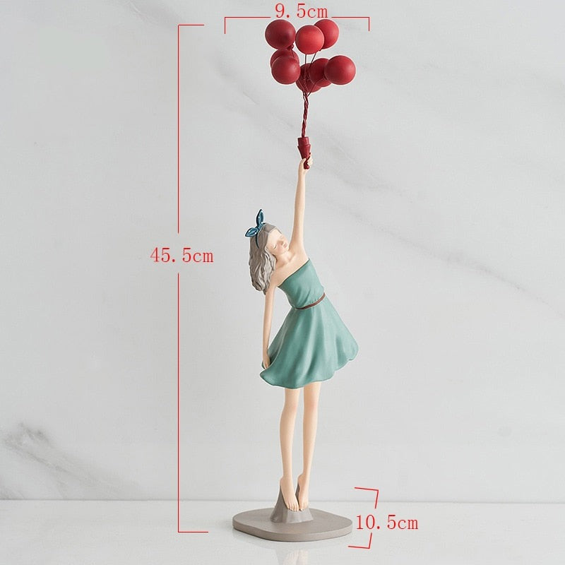 ESCULTURA "BALLOON GIRL"