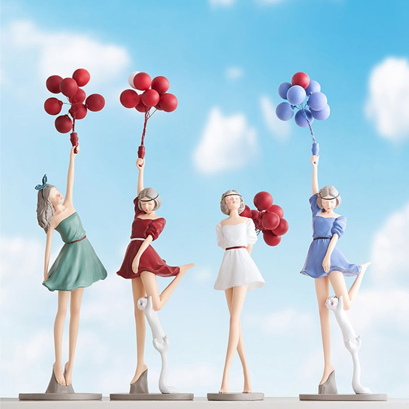 ESCULTURA "BALLOON GIRL"