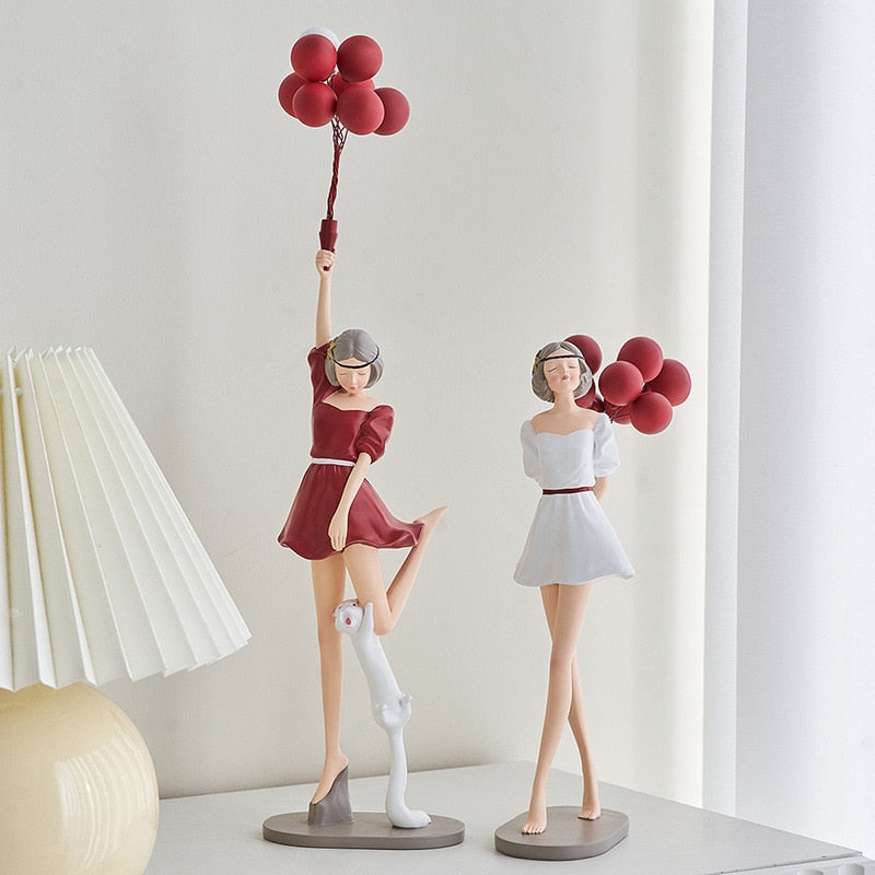 ESCULTURA "BALLOON GIRL"
