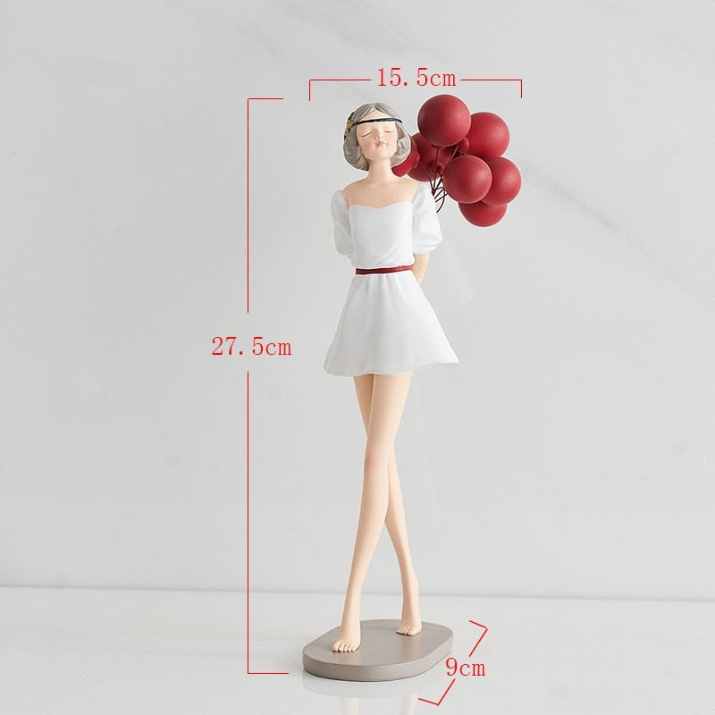 ESCULTURA "BALLOON GIRL"