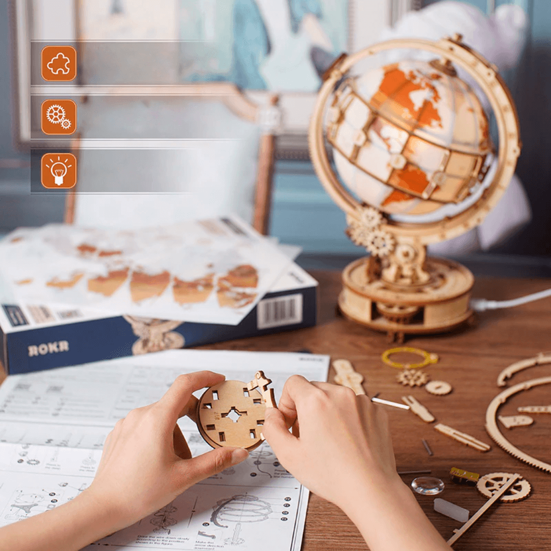 GLOBO PUZZLE 3D