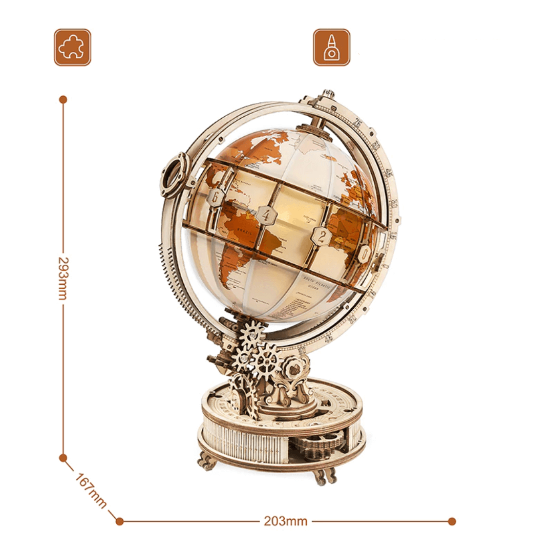 GLOBO PUZZLE 3D