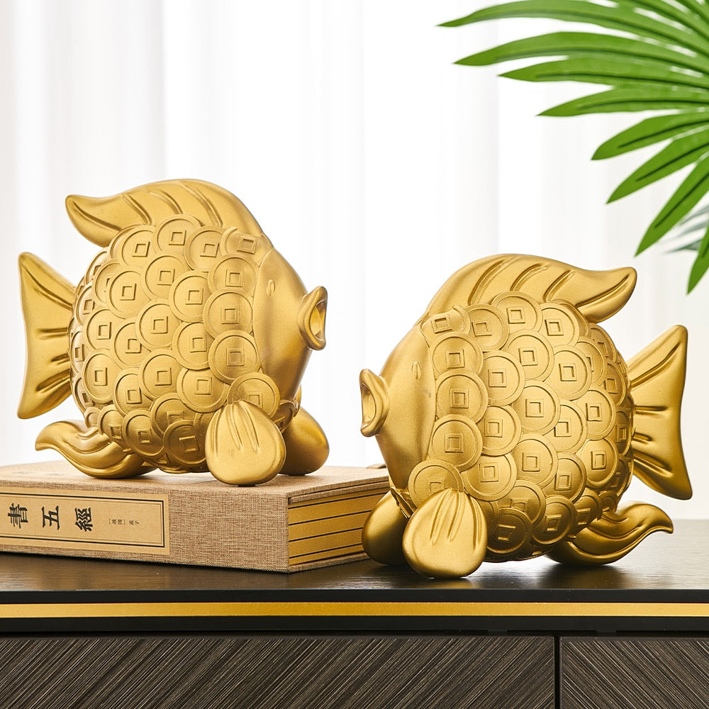 ESCULTURA PEIXE DA FORTUNA