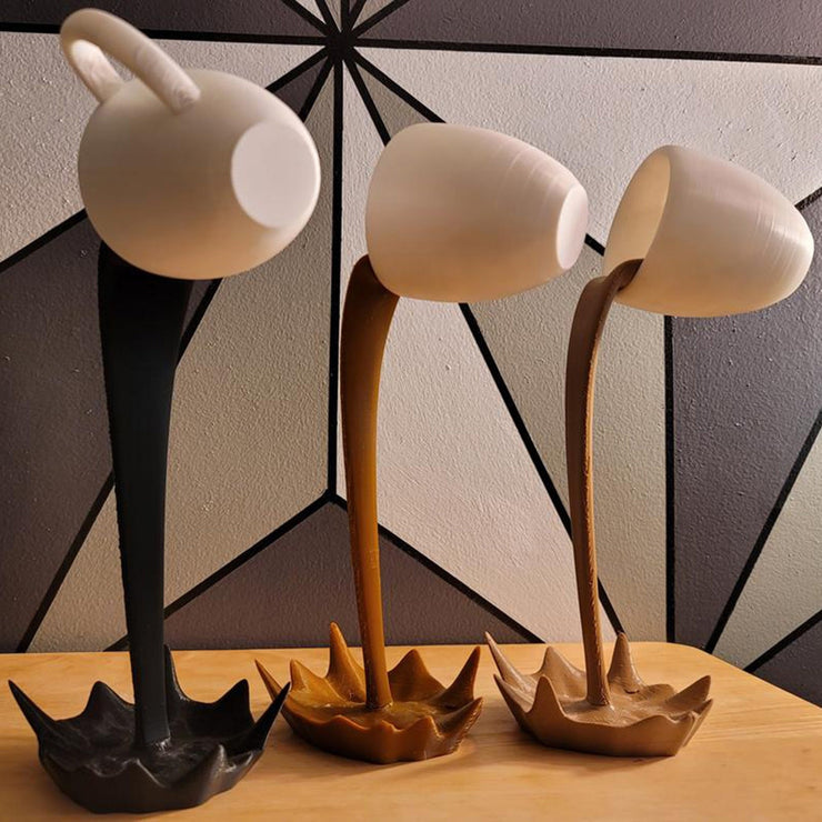 ESCULTURA CAFÉ COM POEMA