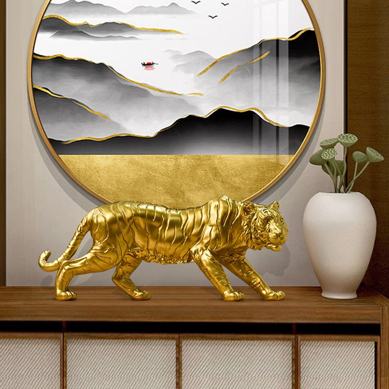 ESCULTURA TRIUNFO DOURADO
